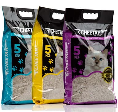 CHEETAH Cat Litter, 3in1, 15Kg (16.8L)