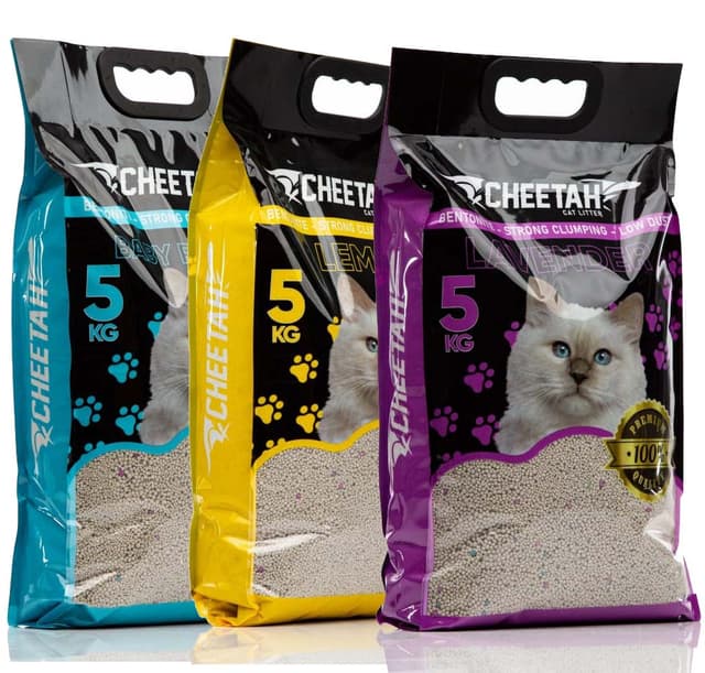 CHEETAH Cat Litter, 3in1, 15Kg (16.8L)