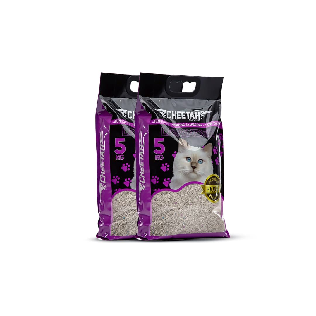 Bentonite Cat Litter Lavender, 10Kg (11.2L)